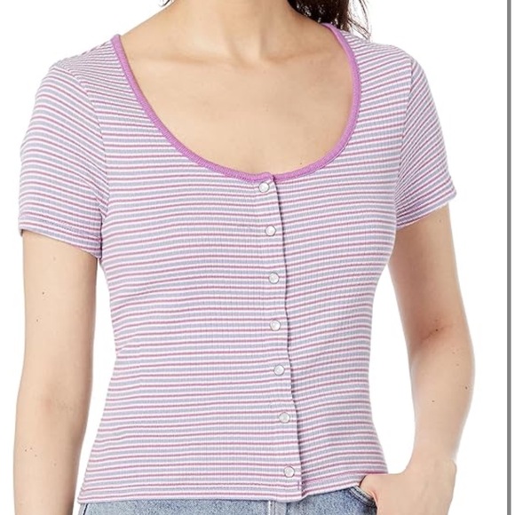 Levi's Tops - Levi’s Womens Britt Snap Front Top